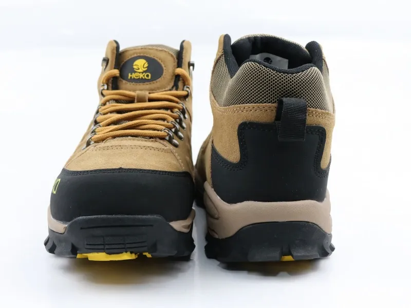 Light Brown Suede Safety Shoes