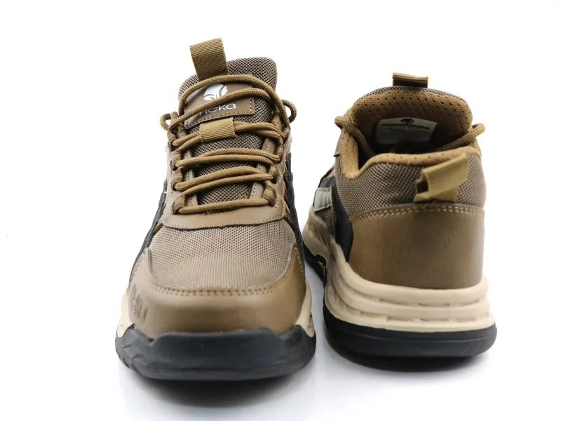 Light Brown Sneaker Style Safety Shoes