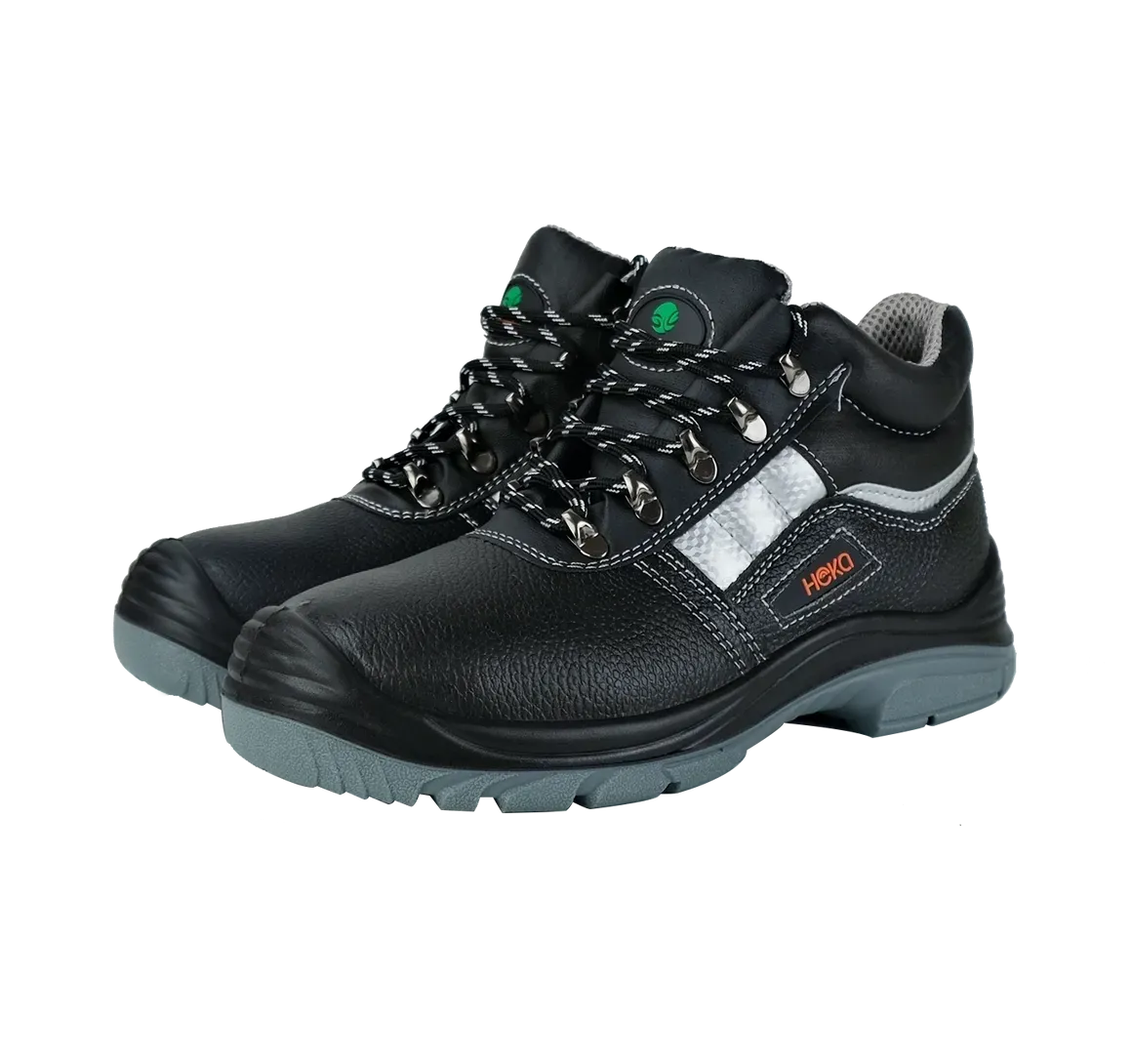Leather Labour Safety Shoes