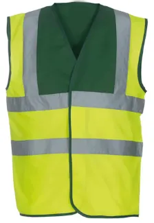 Green and Lime Color Safety Vest