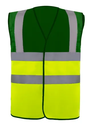 Green and Lime Color Safety Vest
