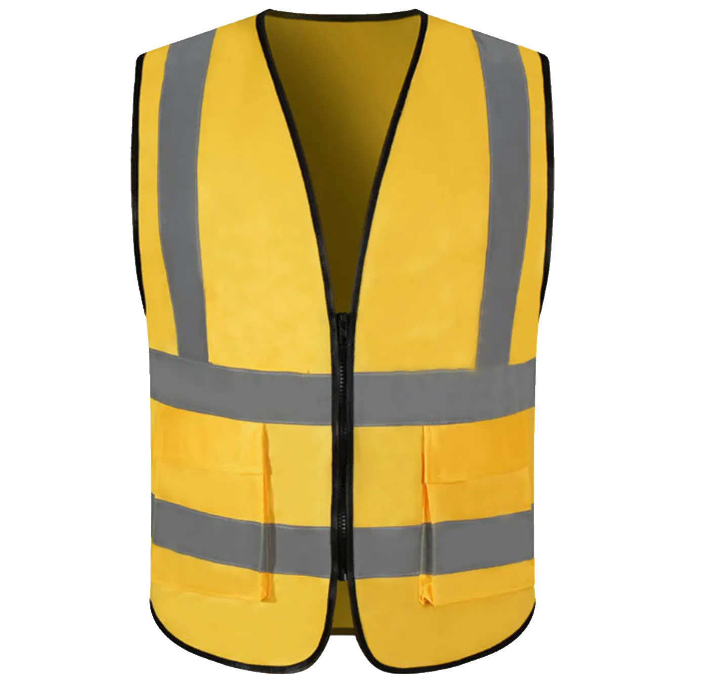 Zipper Reflective Safety Vest